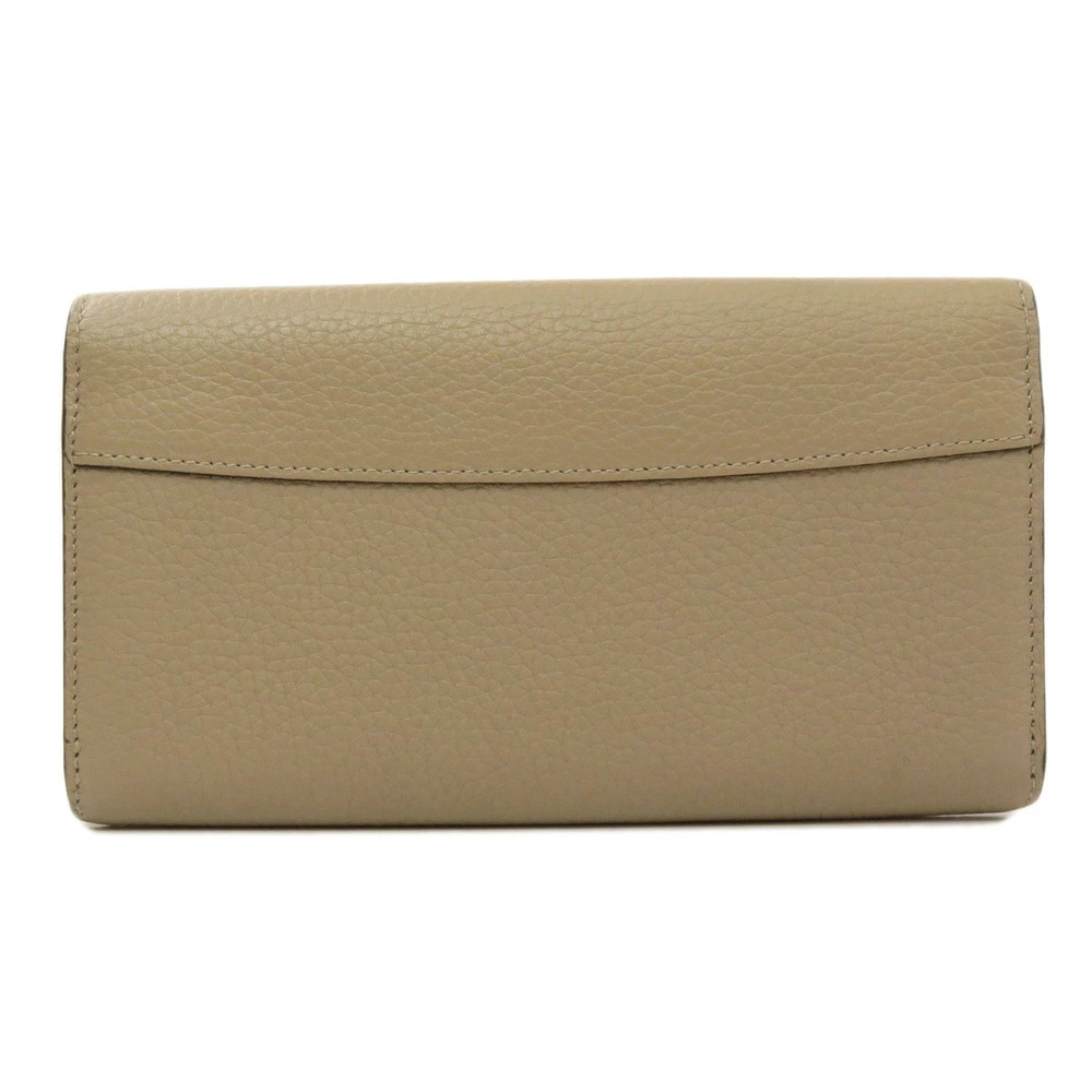 Louis Vuitton Calfskin Wallet Long Portefeuille Capucines Galet Black